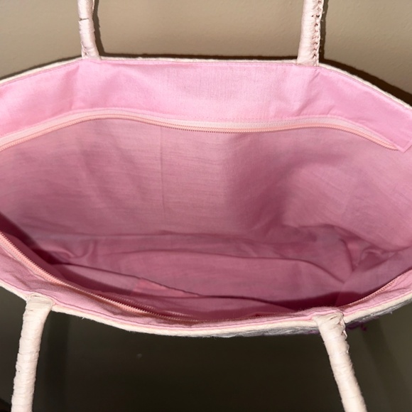 April Cornell Straw Purse/Beach Bag Brand New - Picture 2 of 3